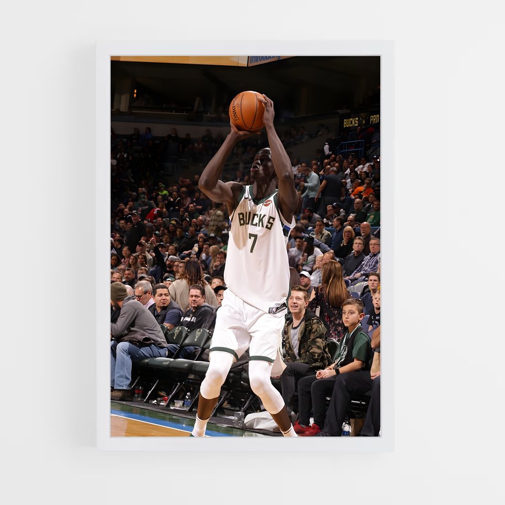 Poster Thon maker dégradé – affiche Basketball (vue 3)